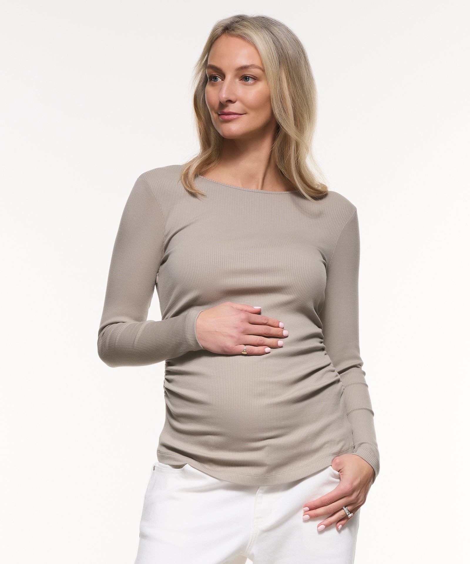Bamboo Rib Feeding Top