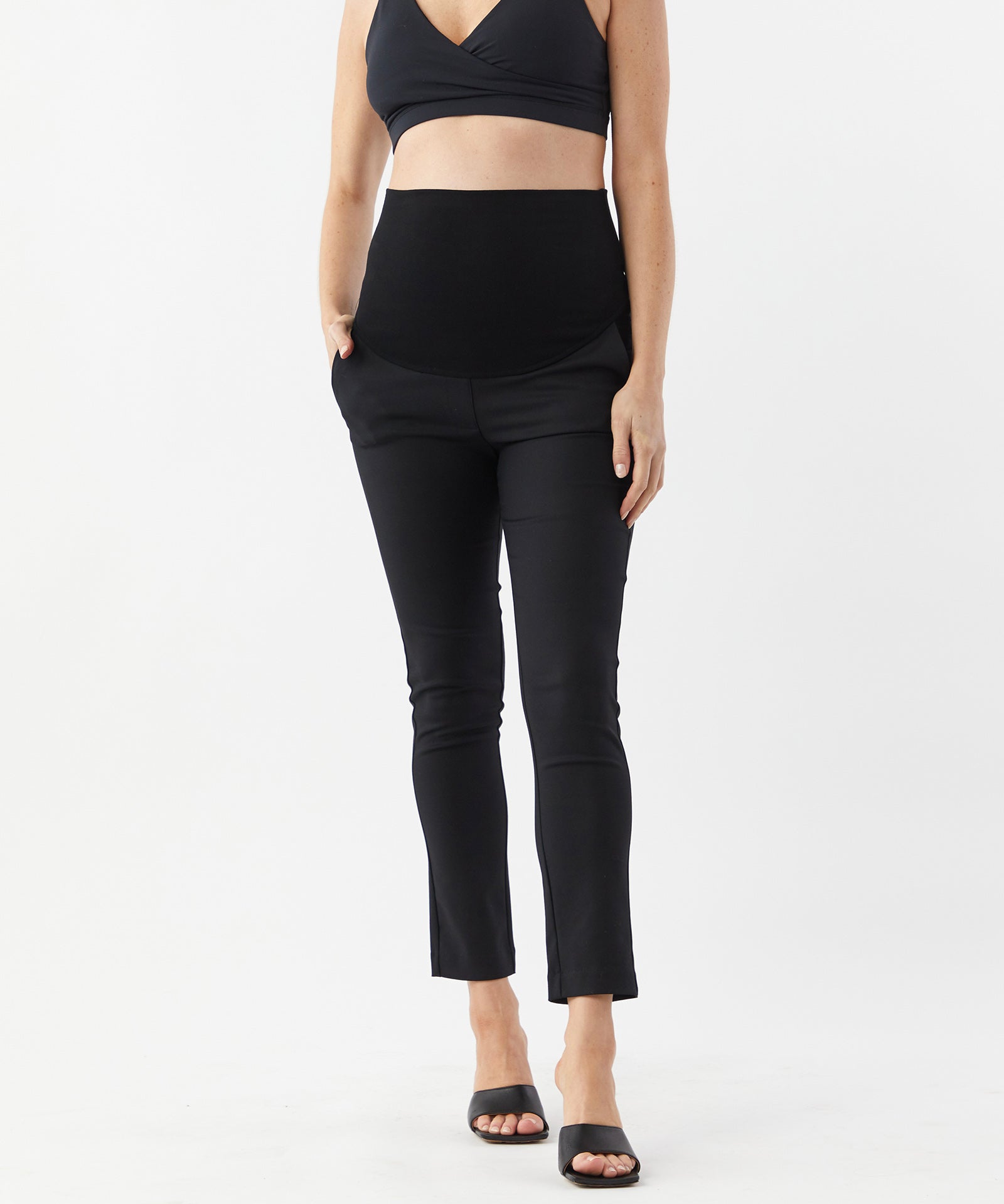 Vanessa Cropped Ponti Pants