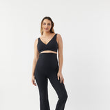 Straight Flare Overbelly Leggings
