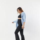 Straight Flare Overbelly Leggings