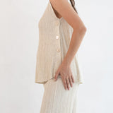 Collette Linen Knit Feeding Tank
