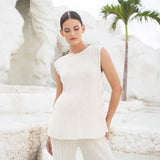 Collette Linen Knit Feeding Tank