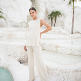Collette Linen Knit Pants