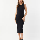 Crepe Feeding Tank Dress