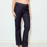 High Rise Straight Leg Jeans