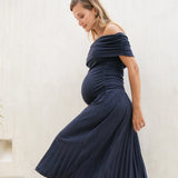 Off Shoulder Midi Dress
