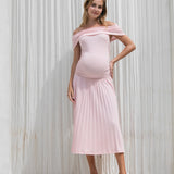 Off Shoulder Midi Dress