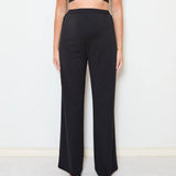 Pull-On Wide Leg Pants