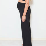 Pull-On Wide Leg Pants