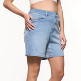 Relaxed Denim Shorts