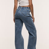 Relaxed Wide Leg Jeans