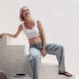 Relaxed Wide Leg Jeans