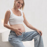 Relaxed Wide Leg Jeans