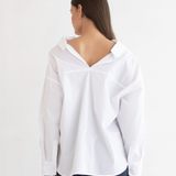 V-Neck Oversize Shirt
