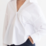V-Neck Oversize Shirt
