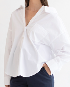 V-Neck Oversize Shirt