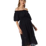 Reve Off Shoulder Midi Dress