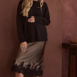 Silky Lace Skirt