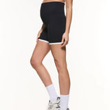 Two Tone Biker Shorts