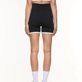 Two Tone Biker Shorts